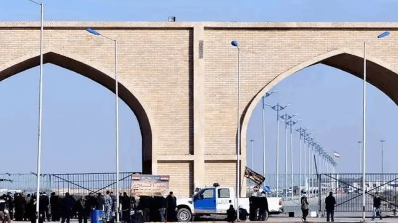 لإعادة النظر في الترتيبات الأمنية.. العراق يغلق منفذ الشيب الحدودي مع إيران
