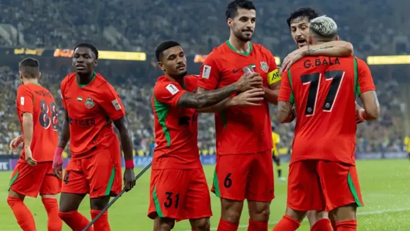شباب الأهلي الإماراتي يفوز على الاتحاد في دوري أبطال آسيا للنخبة