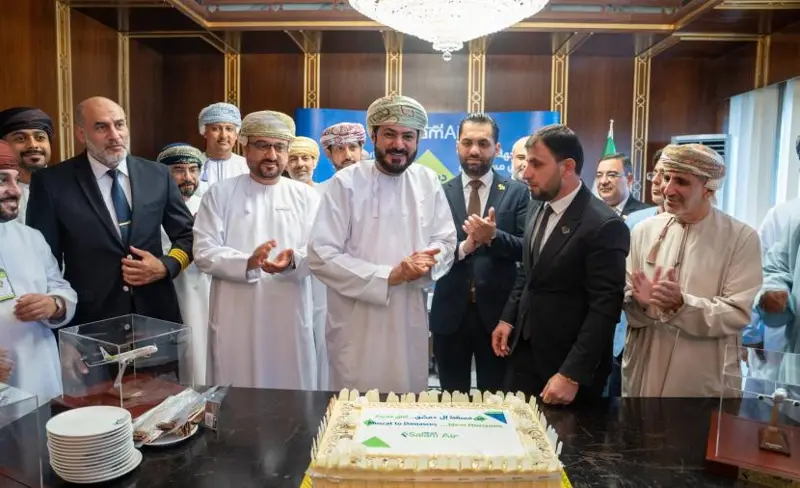"طيران السلام" يصل دمشق لأول مرة مع بدء الجسر الجوي المباشر بين عُمان وسوريا