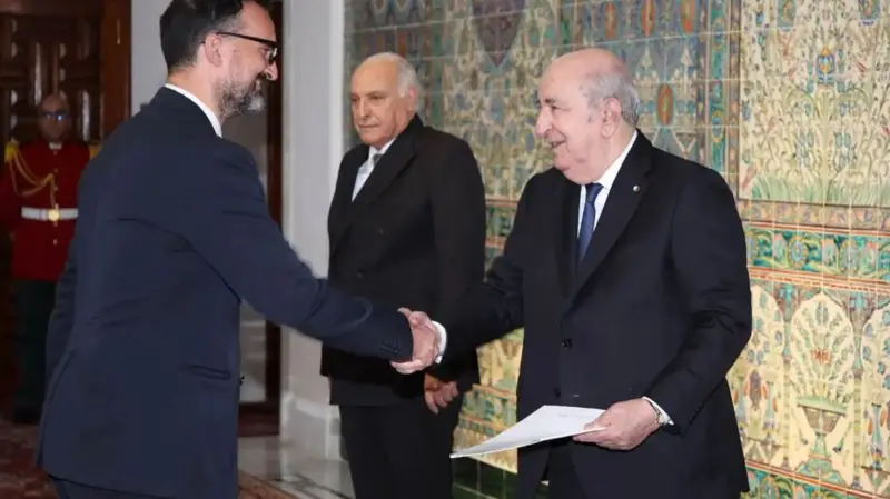President Abdelmadjid Tebboune Receives Credentials From 6 New Ambassadors