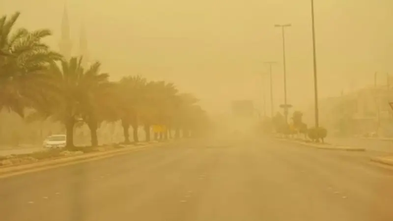 تسجيل 31 ساعة من الحالات الغبارية في دول الإقليم أمس