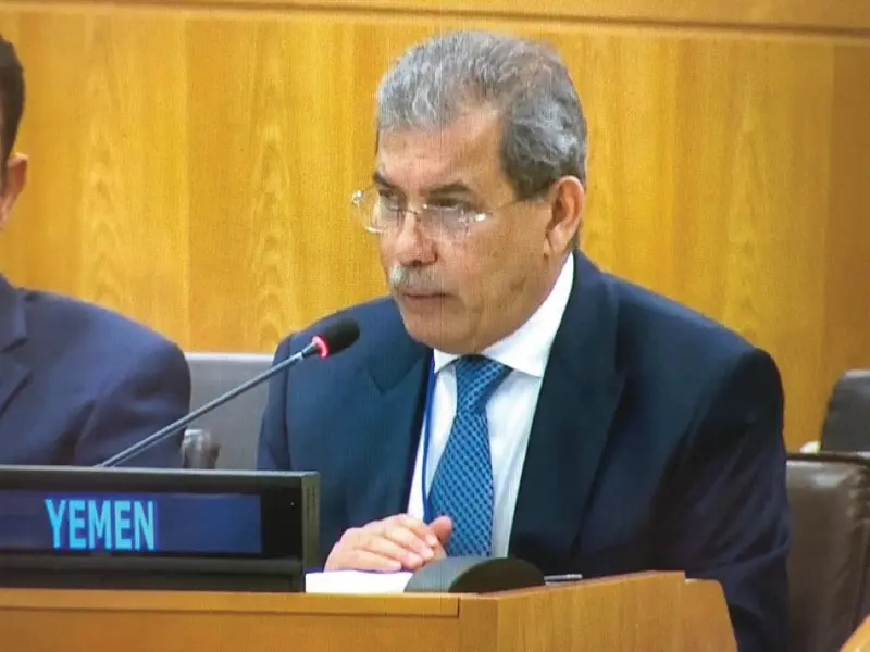 مندوب اليمن بالأمم المتحدة: ميليشيا الحوثي جماعة إرهابية تستهدف المدنيين