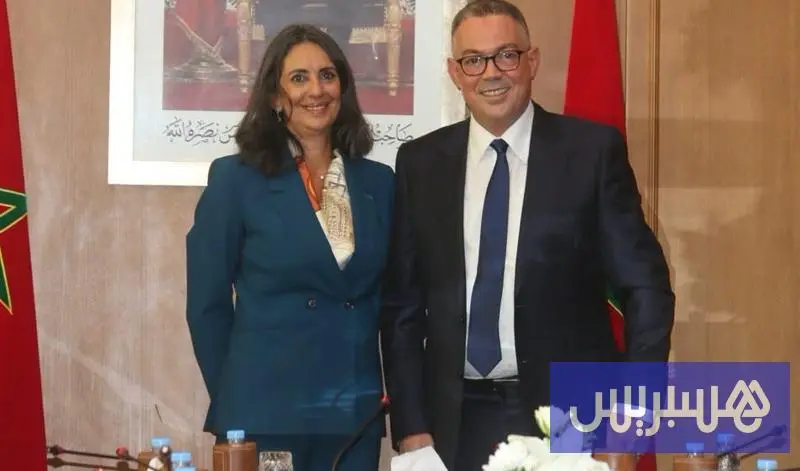 تسليم السلط بين لقجع ونادية فتاح