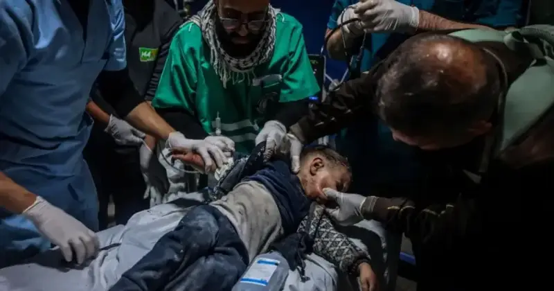 إصابة طفلة برصاص الاحتلال شرقي دير البلح وسط قطاع غزة