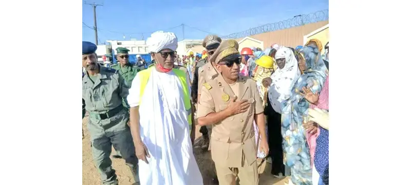لبراكنة : الوالي يتفقد سير حملة النظافة بمقاطعة مقطع لحجار - الوكالة الموريتانية للأنباء