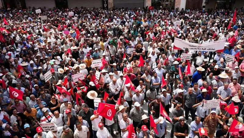تونس تستعد لمسيرة احتجاجية... اتحاد الشغل يراهن على الشارع