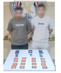 انتحال صفة موظفي بنوك وتطبيقات دفع إلكتروني.. ضبط شخصين استوليا على أموال المواطنين في المنيا
