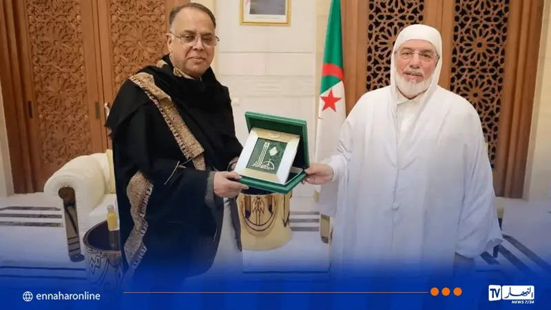 عميد جامع الجزائر يستقبل وزير الطاقة البنغلاديشي ويؤكد آفاق التعاون الأخوي
