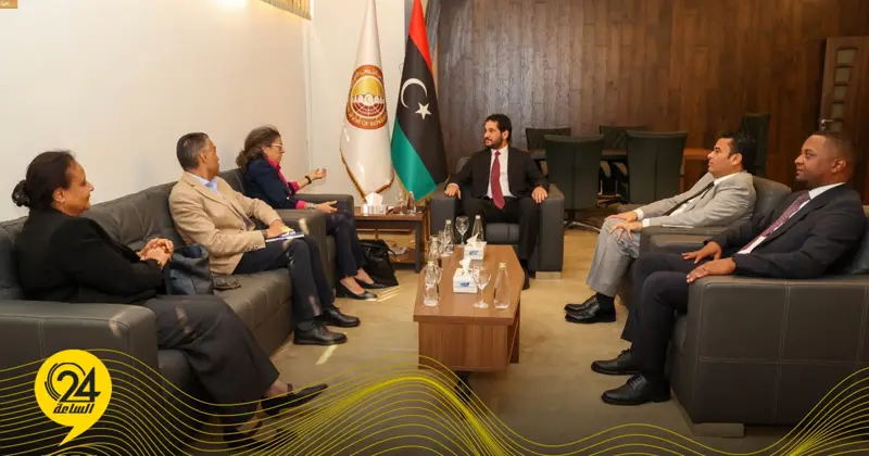 دومة يناقش مع خوري دور البرلمان في متابعة القضايا الوطنية - اخبار ليبيا