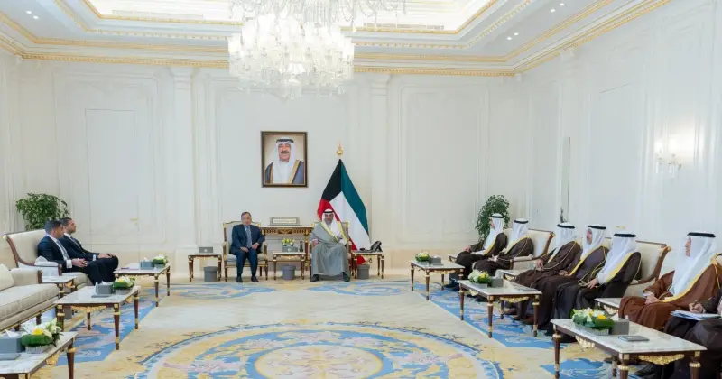 سمو ولي العهد يستقبل الأمين العام لجامعة الدول العربية
