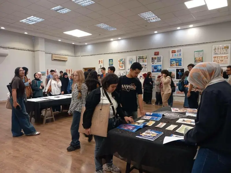 جامعة العاصمة تفتتح المعرض السنوي لطلاب الرسوم المتحركة والوسائط المتعددة بالفنون الجميلة