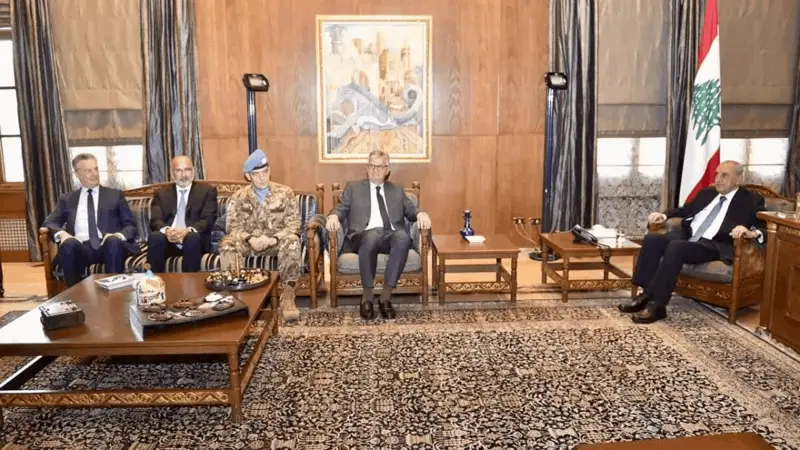 بري التقى لاكروا: الموقف الرسمي موحد لجهة التمسك بوجود "اليونيفيل"