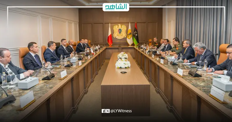 ليبيا.. صدام حفتر يبحث مع وفداً من مالطا تعزيز التعاون بين البلدين - اخبار ليبيا