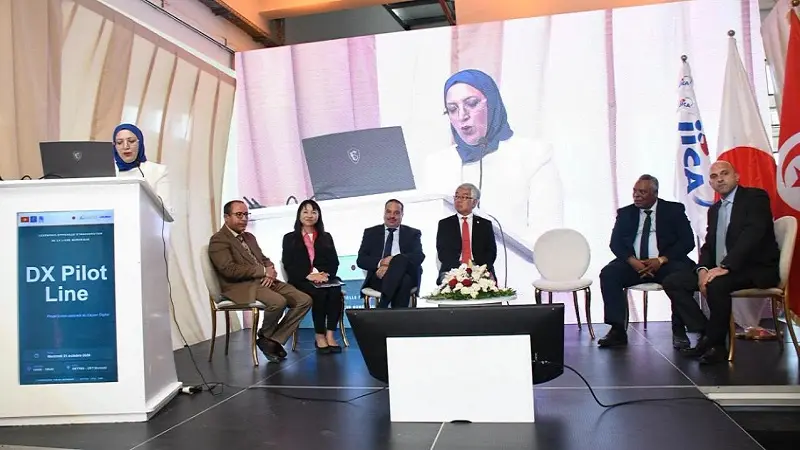 ️تدشين وحدة انتاج نموذجية رقمية للنسيج بالمركز الفني للنسيج بالمنستير