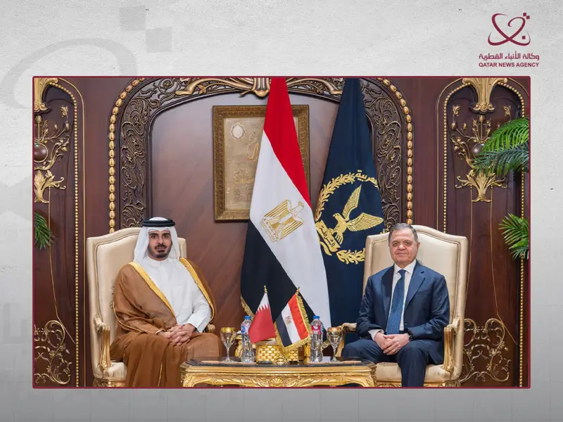 وزير الداخلية يجتمع مع نظيره المصري