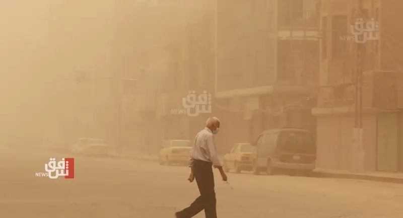شفق نيوز..مطر وغبار.. العراق تحت تأثير السحب الركامية