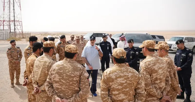 اليوسف يتفقد منفذي السالمي والعبدلي و19 مركزاً حدودياً شمالياً