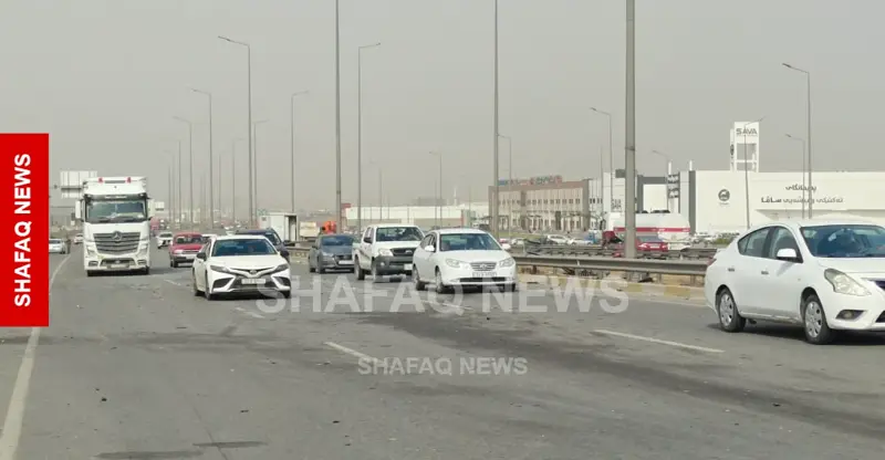 شفق نيوز..حادث يتسبب بتصادم 10 مركبات في أربيل ومصرع سائق بكركوك (صور)