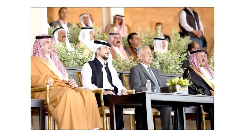 ولي العهد من الجنوب : نعتز بالأهل النشامى ونفتخر بأصالتهـم وملقاهـم الطـيب