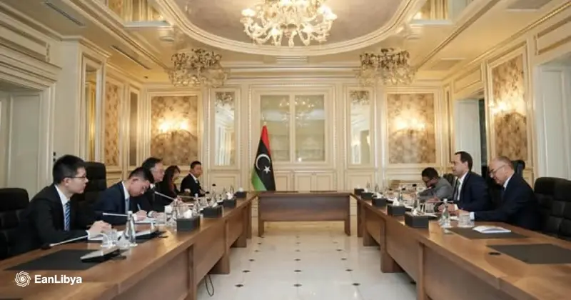 الصين تجدد تأكيد احترام سيادة ليبيا خلال مباحثات ثنائية في طرابلس