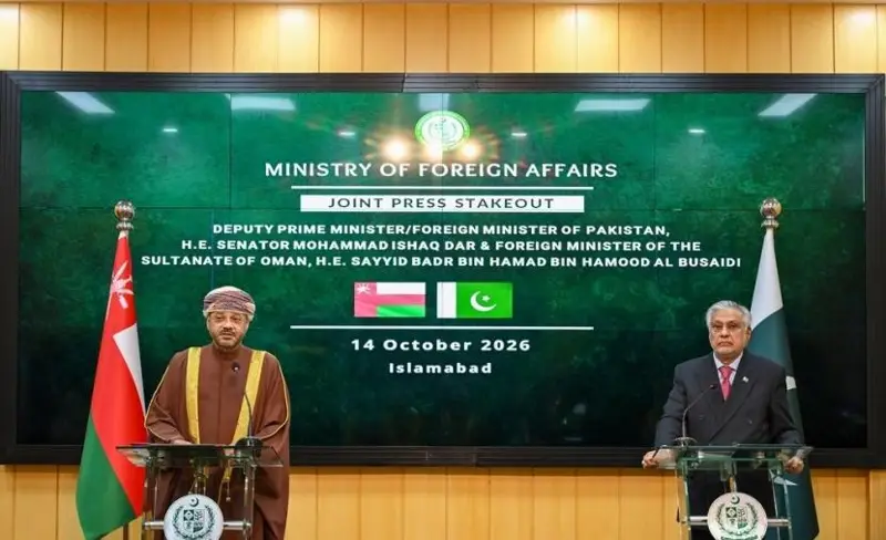 عُمان وباكستان تؤكدان على أهمية الدبلوماسية وتغليب الحوار لخفض التوترات