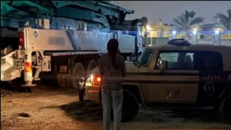 الأمن البيئي يضبط مقيمًا سودانيًا لتفريغه مواد خرسانية في المنطقة الشرقية