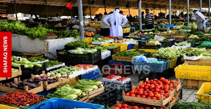 شفق نيوز..الدولار يرفع أسعار الخضروات والفواكه في السليمانية.. والنقابة توضح الأسباب