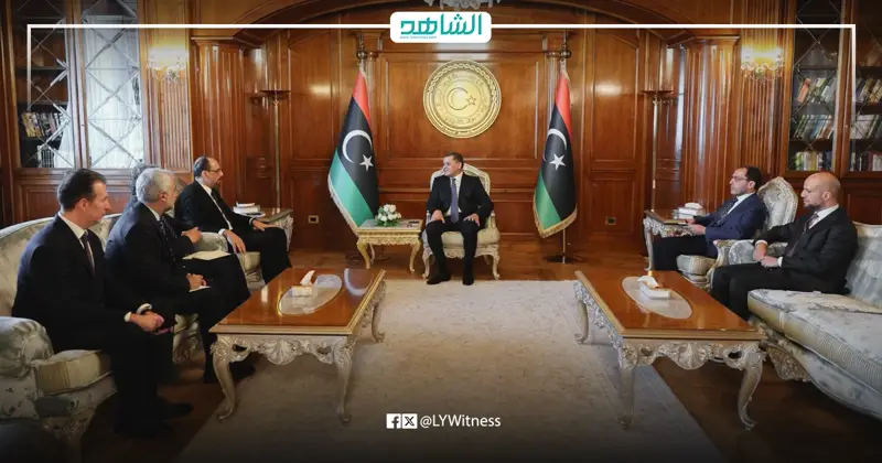 الدبيبة يبحث مع رئيس المخابرات التركية تطورات الأوضاع في ليبيا وملف الهجرة غير الشرعية - اخبار ليبيا