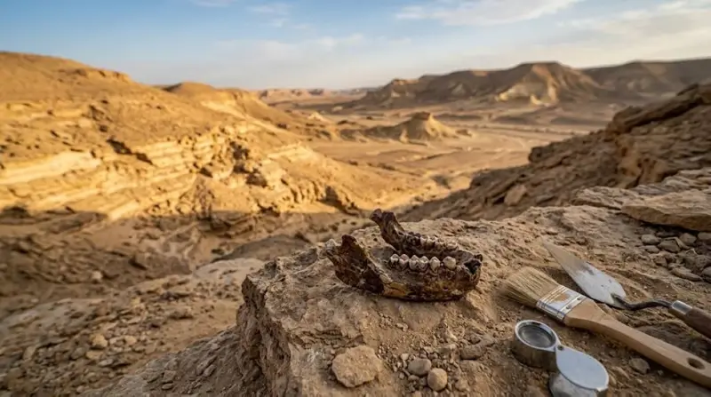 فك وأسنان في صحراء مصر.. ماذا كشفت أحفورة عمرها 18 مليون سنة؟