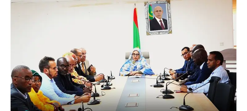 وزيرة البيئة: نعمل على إعداد برنامج متكامل لتحويل بنشاب إلى مدينة خضراء والحد من زحف الرمال - الوكالة الموريتانية للأنباء