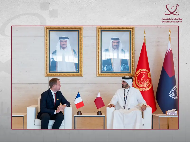 ‏وزير الداخلية يجتمع مع الوزير المنتدب لوزارة الداخلية الفرنسية