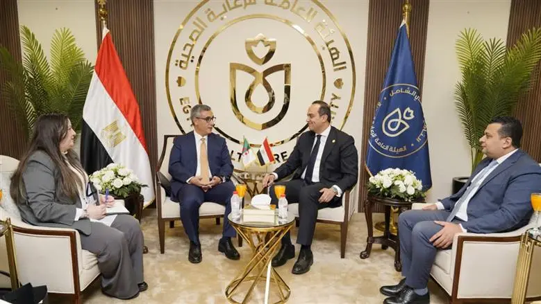 سفير الجزائر في مصر: نتطلع إلى إعداد مسودة تفصيلية للتعاون مع «الرعاية الصحية»
