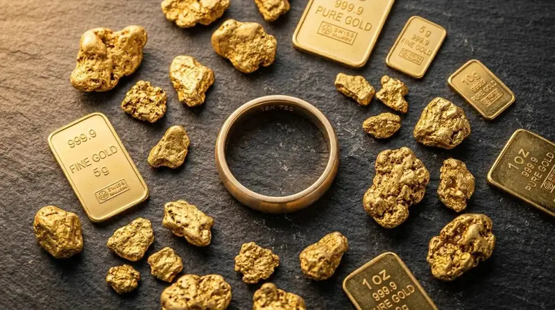 الذهب يتراجع بعد تسجيل أعلى مستوى في أسبوع