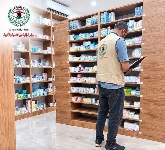 الرقابة على الاغذية بنغازي ينفذ جولات تفتيشية على عدد من الصيدليات . - اخبار ليبيا