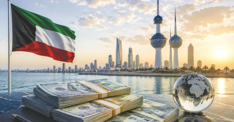 76.8 مليار دينار استثمارات كويتية خارجية نهاية مارس