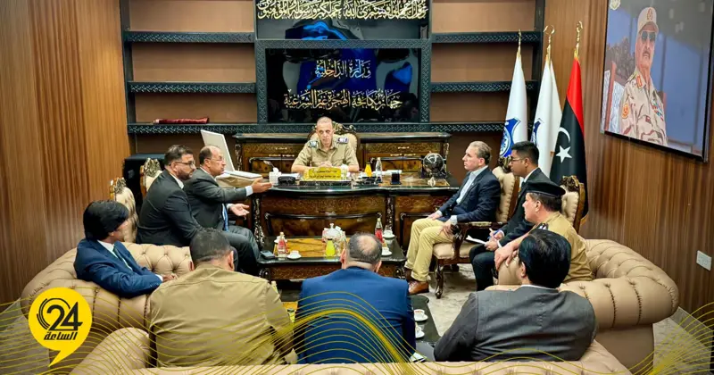 بوحرارة يناقش مع سفير باكستان تسريع إجراءات ترحيل المهاجرين - اخبار ليبيا