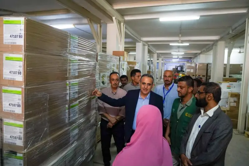 مركز الملك سلمان يدعم صحة اليمن بشحنة أدوية