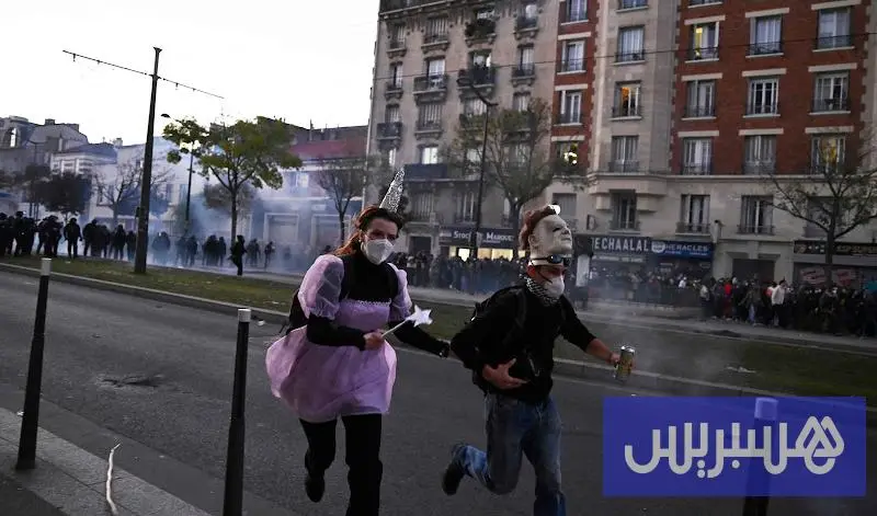 توقيف أكثر من 290 شخصا في فرنسا