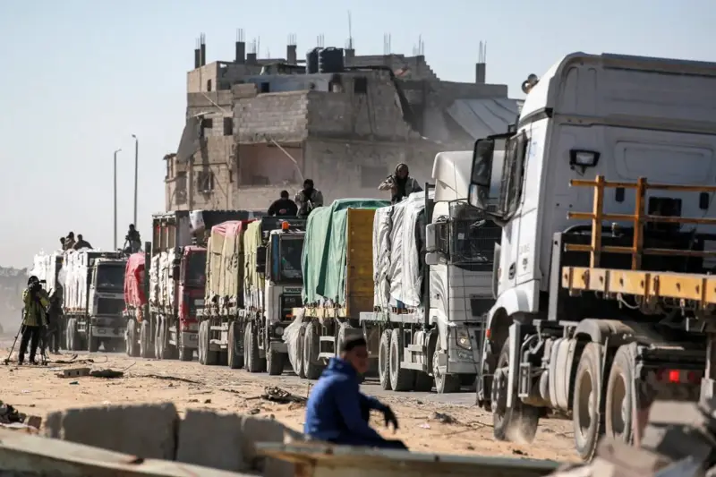 غزة تنفي فرض رسوم على الشاحنات التجارية: الاحتلال يضلل لتبرير تقليص إدخال البضائع