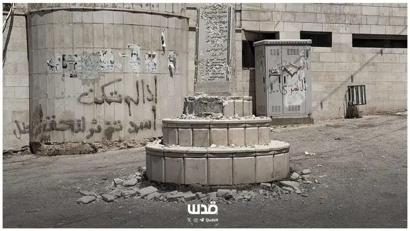 من ملاحقة المنشورات إلى هدم النصب.. الاحتلال يستهدف الرموز الوطنية في الضفة