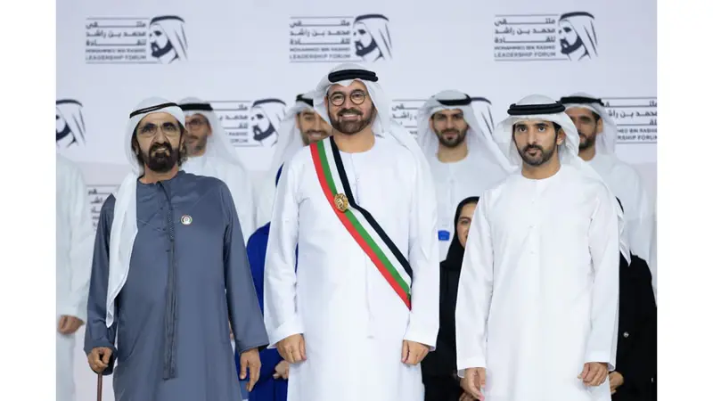 محمد بن راشد عن محمد القرقاوي: رأيته صادق الموقف والكلمة مخلصاً لوطنه وقيادته