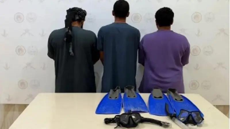 حرس الحدود بالمدينة المنورة يضبط 3 مخالفين للائحة الأمن والسلامة لمزاولي الأنشطة البحرية