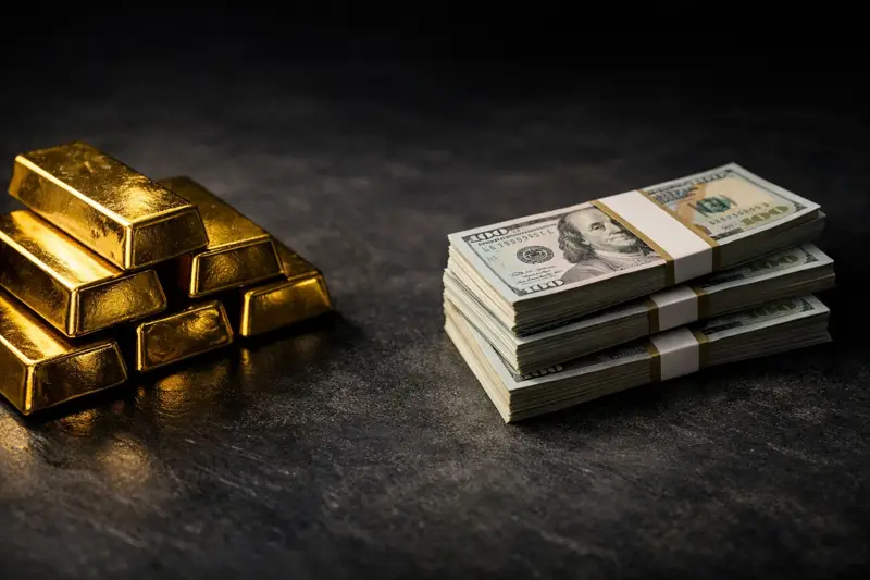 ارتفاع أسعارالذهب بدعم من ضعف الدولار