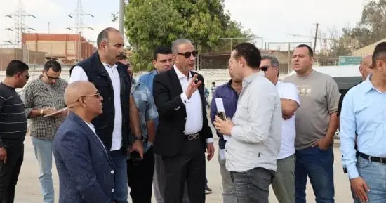 محافظ الجيزة يتفقد الموقف الإنشائى لمجمع الخدمات الشرطية بهضبة الأهرام