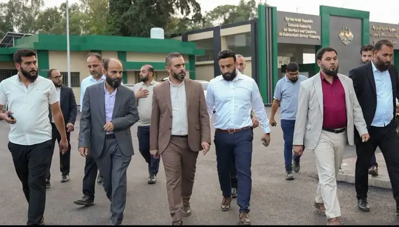 وفد سوري يتفقّد معبر الدبوسية-العبودية الحدودي شمال لبنان