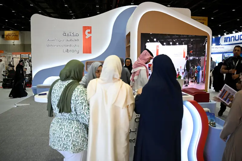 2500 كتاب بلغة برايل في مكتبة محمد بن راشد