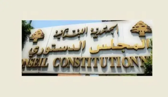 المجلس الدستوري يبطل المادة الثالثة من قانون تعديل قانون إصلاح المصارف