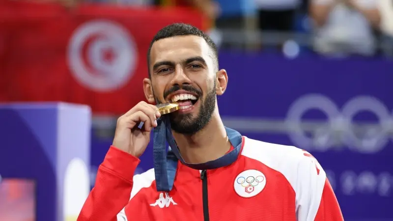 رغم الإصابة .. فراس القطوسي على منصة التتويج
