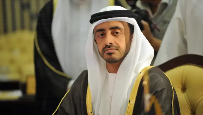 عبدالله بن زايد يبحث تطورات المنطقة مع وزراء خارجية خمس دول عربية