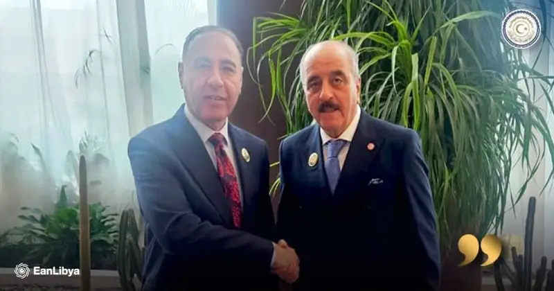 الباعور والنفطي يناقشان التعاون الليبي التونسي في بغداد